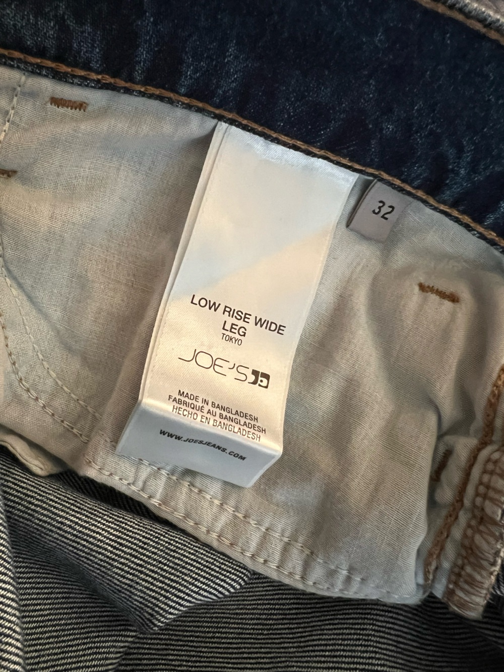 Joe’s Low-Rise Wide- Leg Tokyo. - Picture 5 of 5